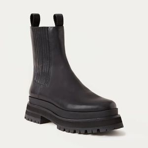 Loeffler Randall Women's Toni Lug Sole Platform Boots - NEW never worn